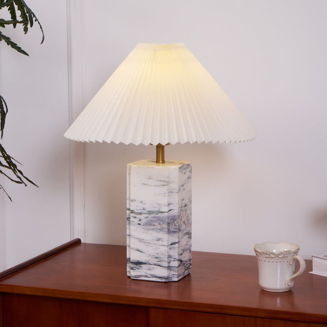 Bianca Marble Table Lamp - Vakkerlight
