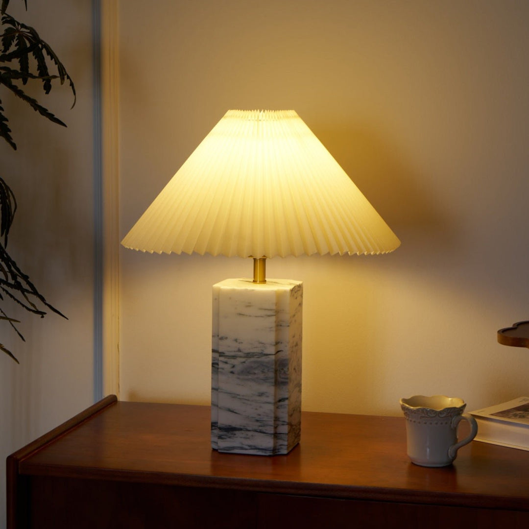 Bianca Marble Table Lamp - Vakkerlight