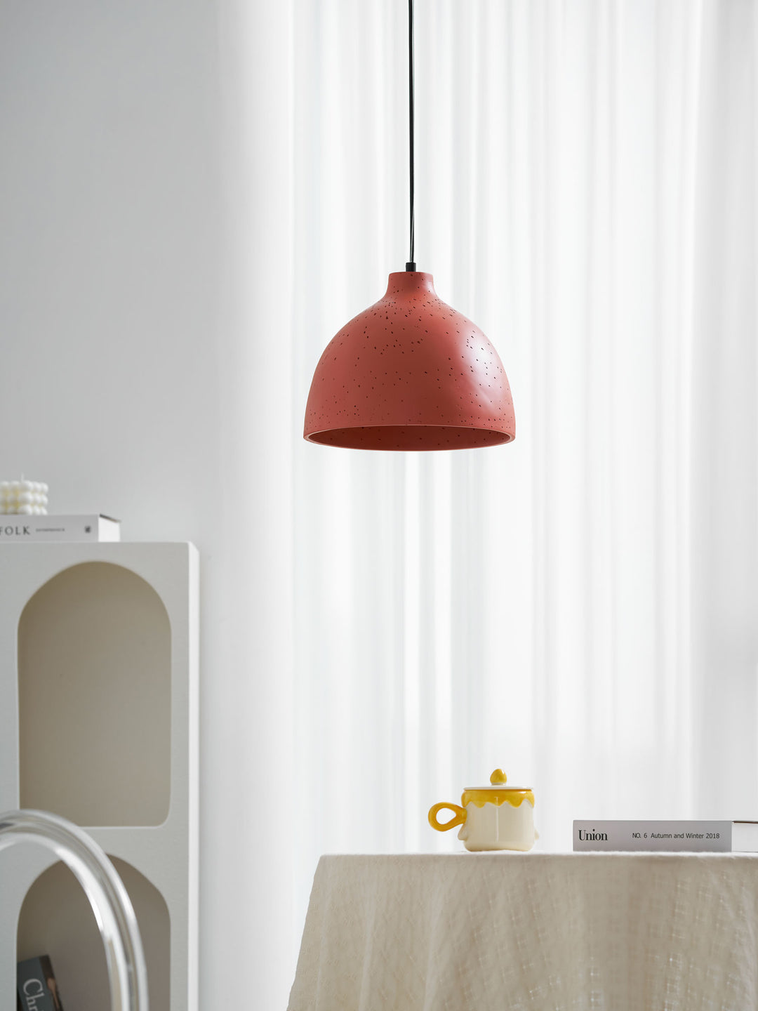 Resin Bowl Pendant Lamp - Vakkerlight