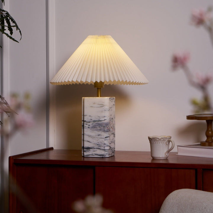 Bianca Marble Table Lamp - Vakkerlight