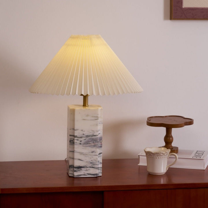Bianca Marble Table Lamp - Vakkerlight