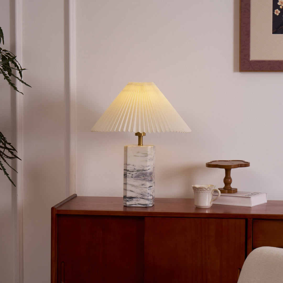 Bianca Marble Table Lamp - Vakkerlight