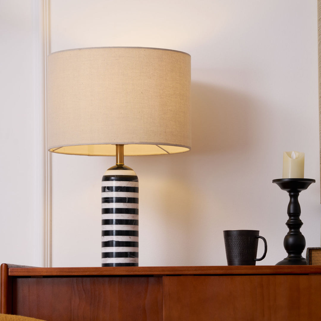 Tuxedo Marble Table Lamp - Vakkerlight