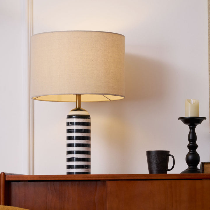 Tuxedo Marble Table Lamp - Vakkerlight