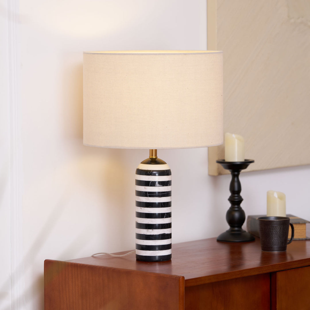 Tuxedo Marble Table Lamp - Vakkerlight