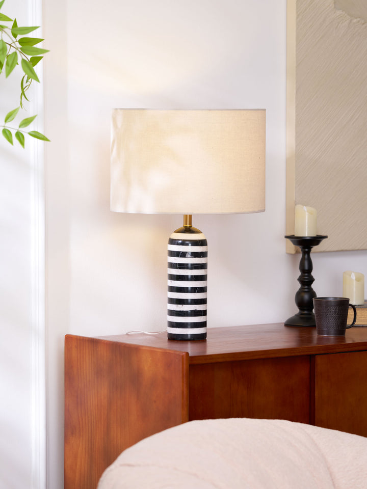 Tuxedo Marble Table Lamp - Vakkerlight