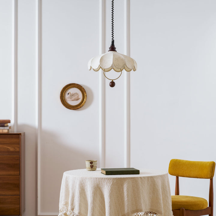 Lily Fabric Pendant Lamp - Vakkerlight