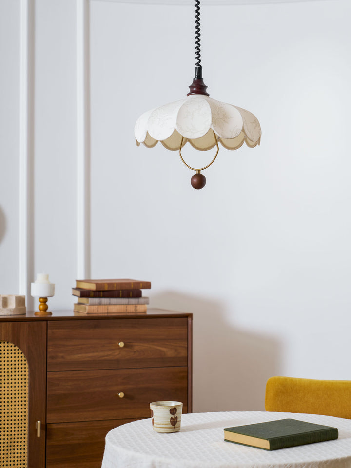 Lily Fabric Pendant Lamp - Vakkerlight