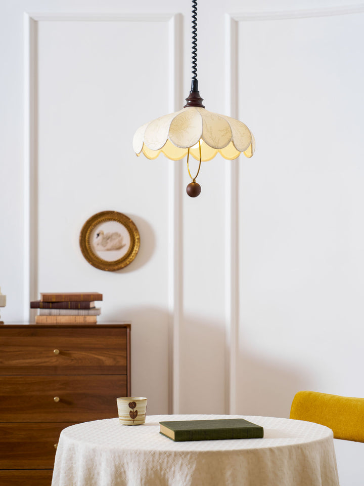 Lily Fabric Pendant Lamp - Vakkerlight