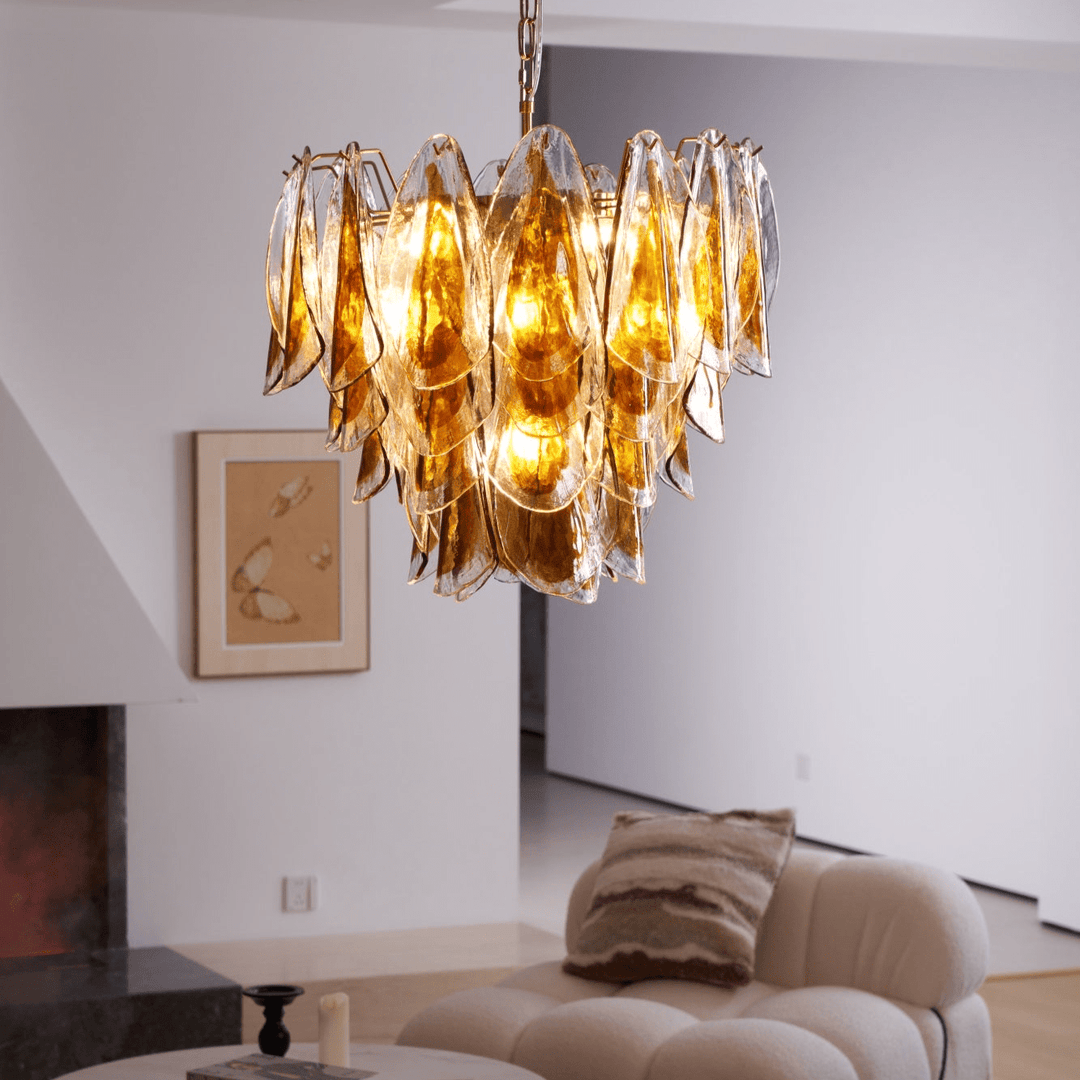 Solviva Murano Glass Chandelier - Vakkerlight