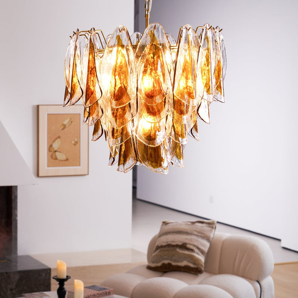 Solviva Murano Glass Chandelier - Vakkerlight