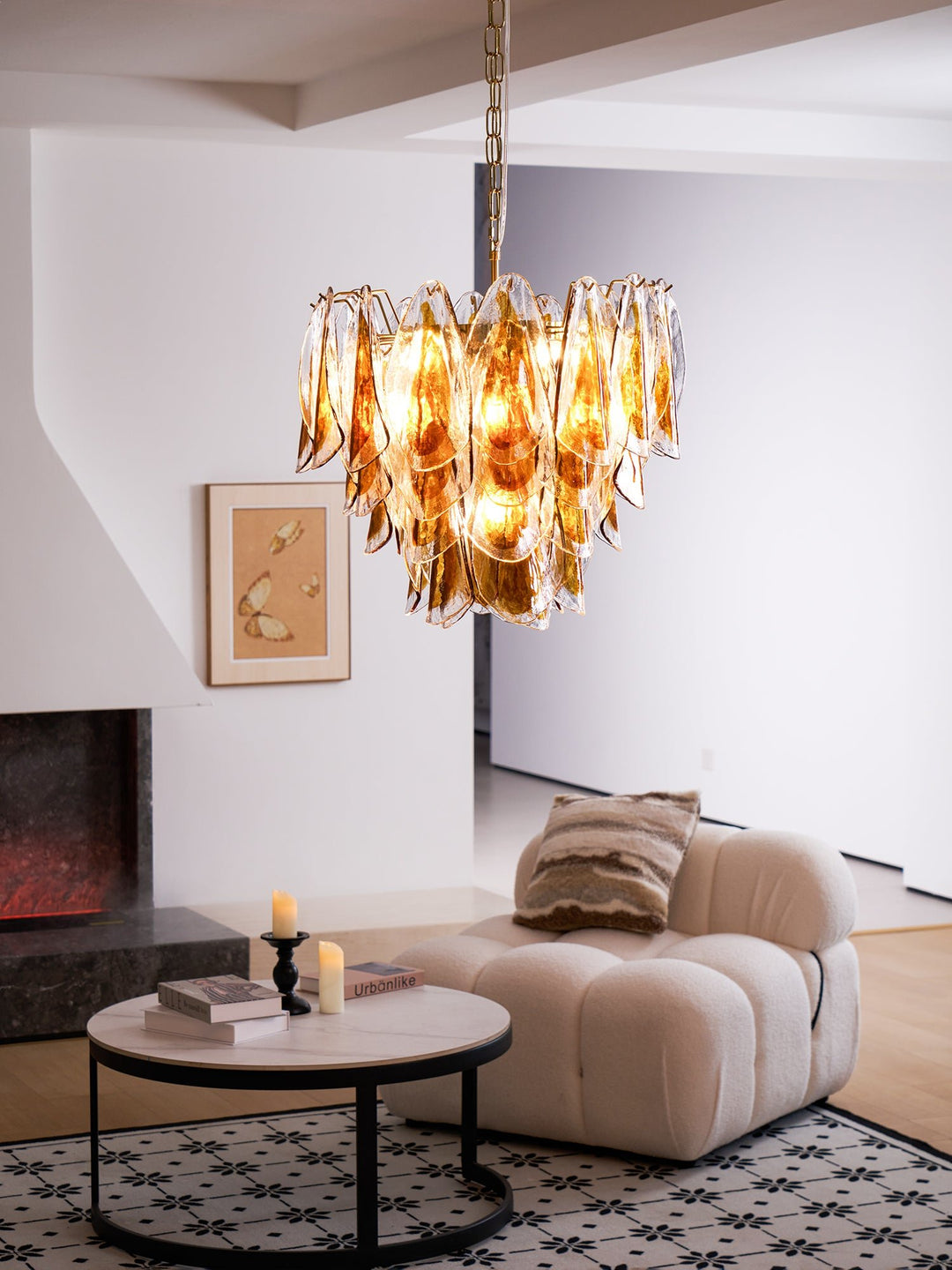 Solviva Murano Glass Chandelier - Vakkerlight