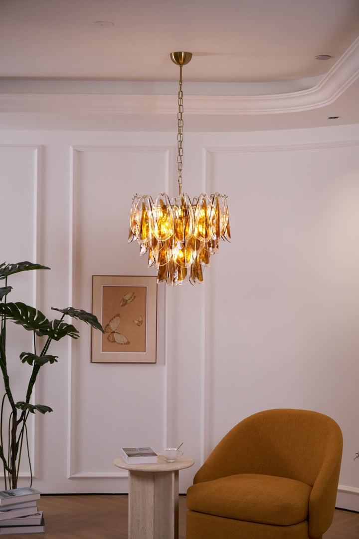 Solviva Murano Glass Chandelier - Vakkerlight