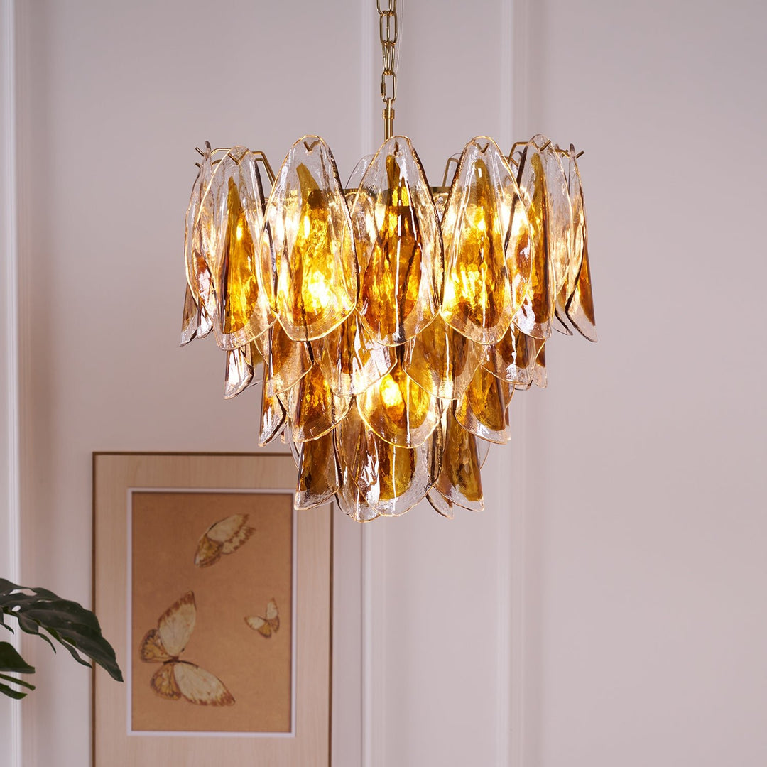 Solviva Murano Glass Chandelier - Vakkerlight