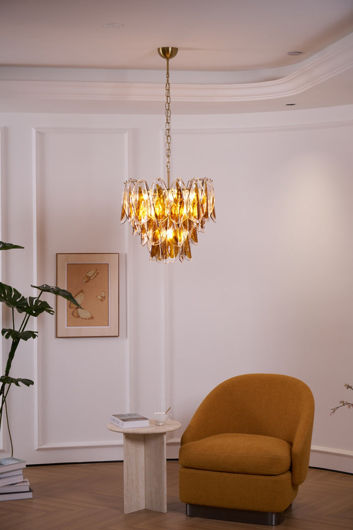 Solviva Murano Glass Chandelier - Vakkerlight