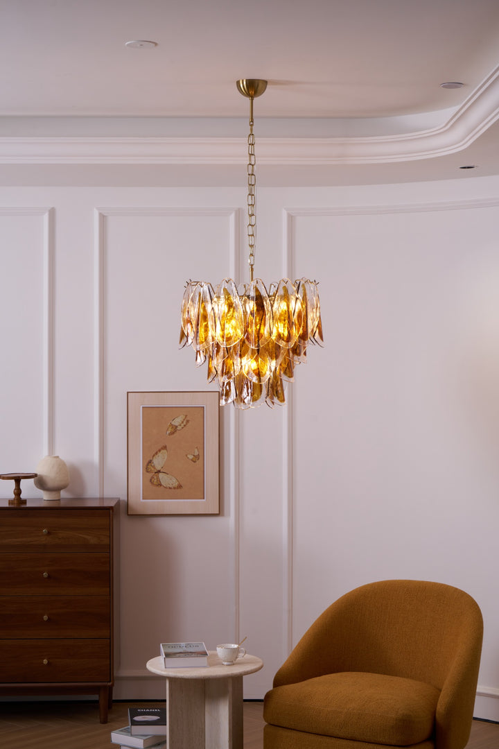 Solviva Murano Glass Chandelier - Vakkerlight