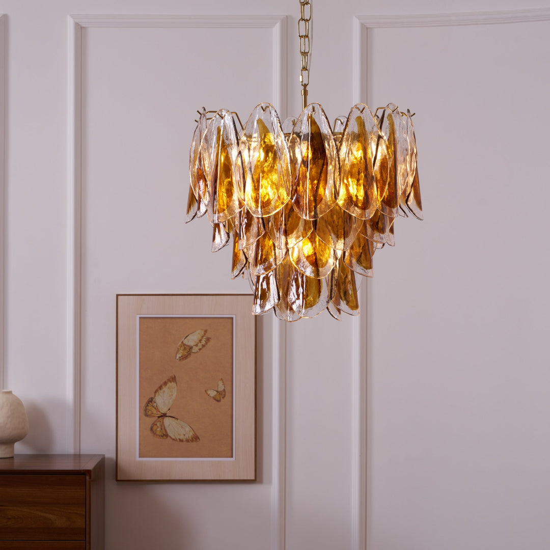 Solviva Murano Glass Chandelier - Vakkerlight