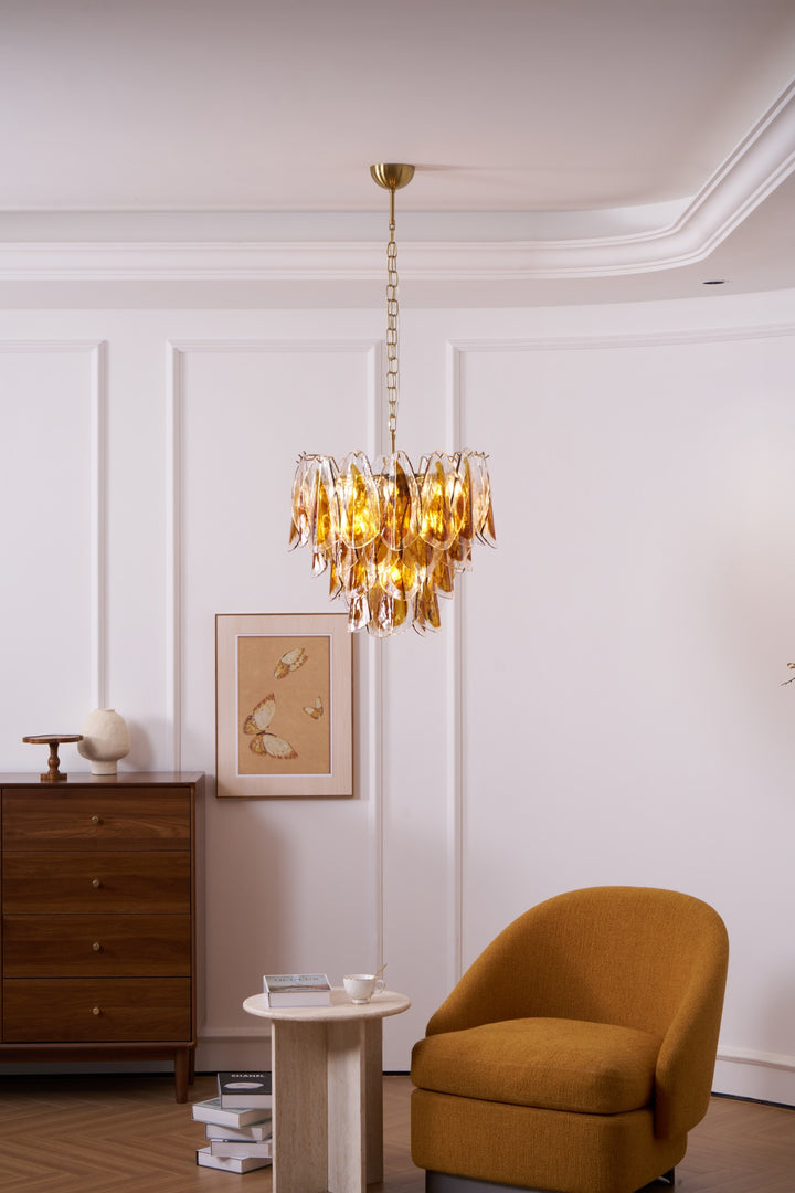 Solviva Murano Glass Chandelier - Vakkerlight