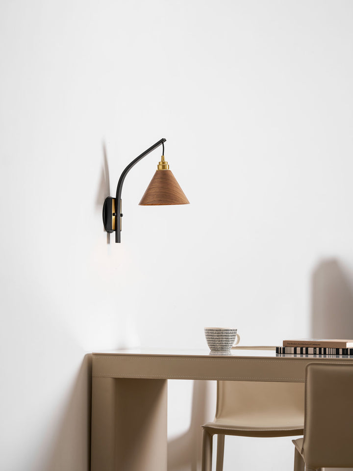Camber Arc Wall Sconce - Vakkerlight