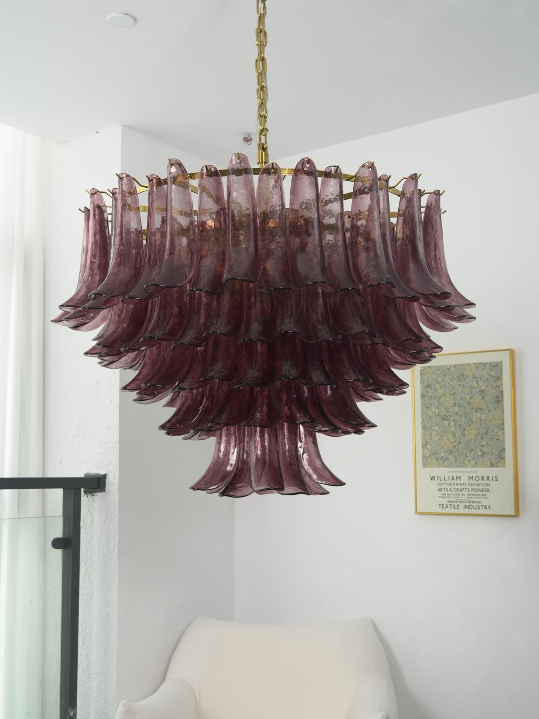 Amethyst Bloom Chandelier - Vakkerlight