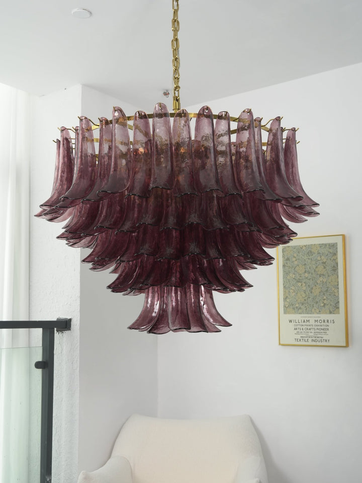 Amethyst Bloom Chandelier - Vakkerlight