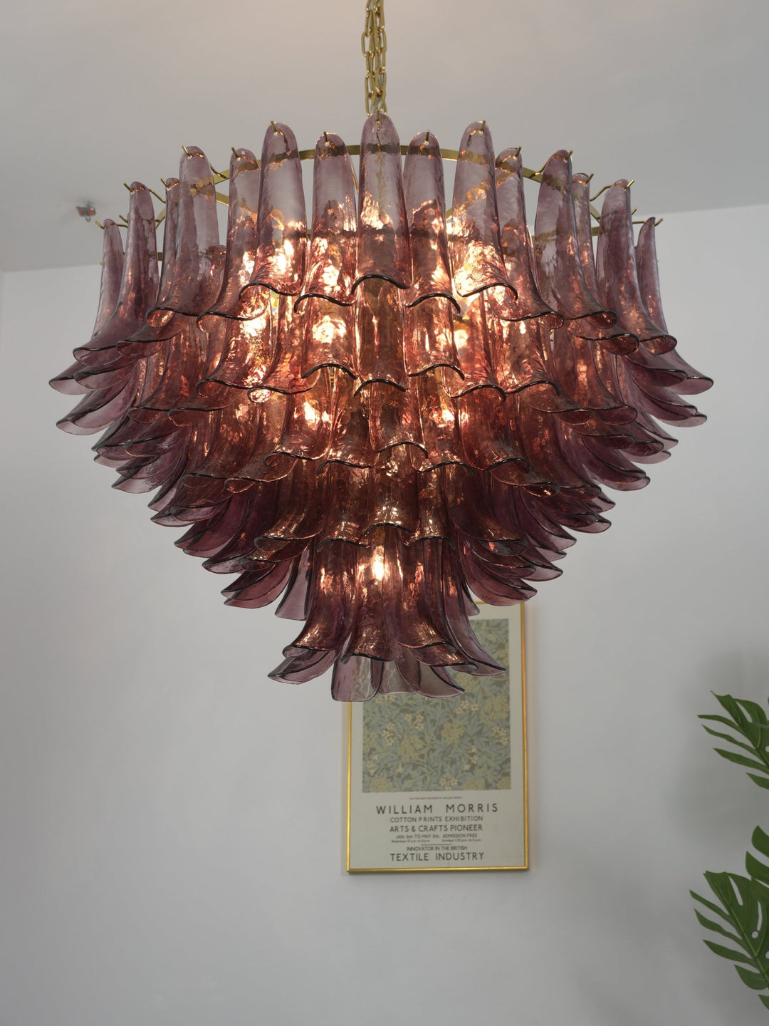 Amethyst Bloom Chandelier - Vakkerlight