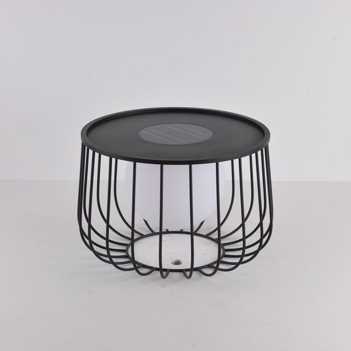 Rowan Cage Solar Lantern Outdoor Lamp - Vakkerlight