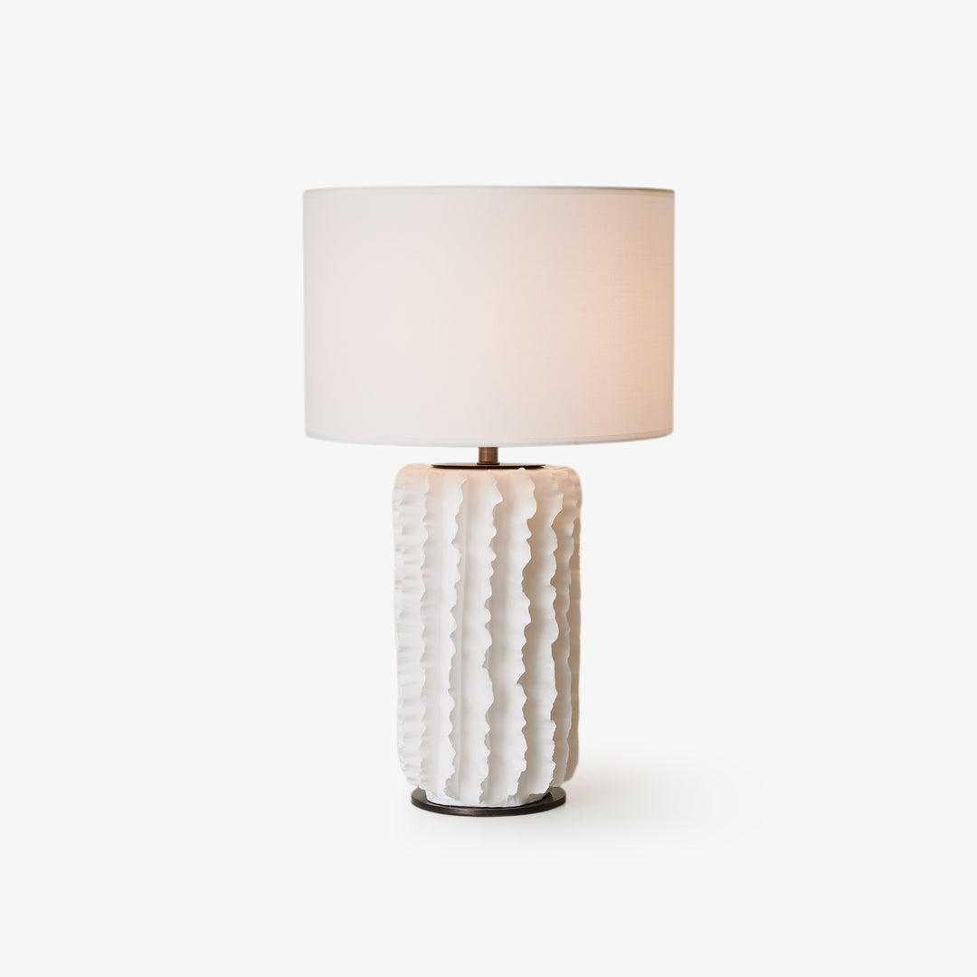 Arroyo Sculpted Ceramic Table Lamp - Vakkerlight