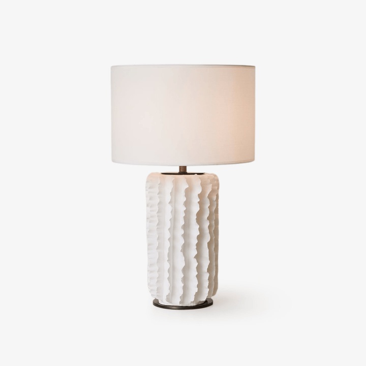 Arroyo Sculpted Ceramic Table Lamp - Vakkerlight