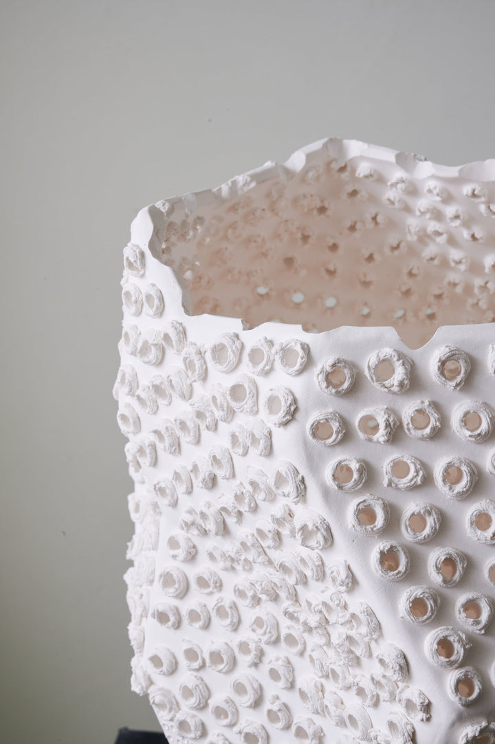 Urchin Textured Ceramic Table Lamp - Vakkerlight