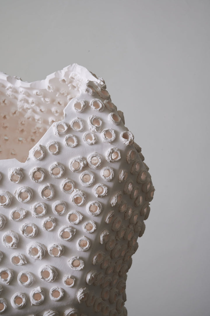 Urchin Textured Ceramic Table Lamp - Vakkerlight