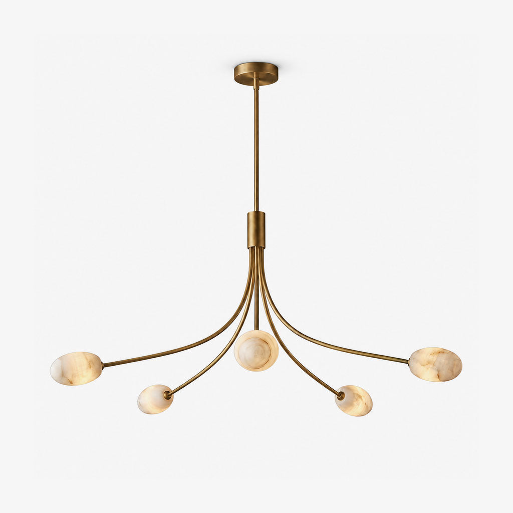 Dahlia Alabaster Chandelier