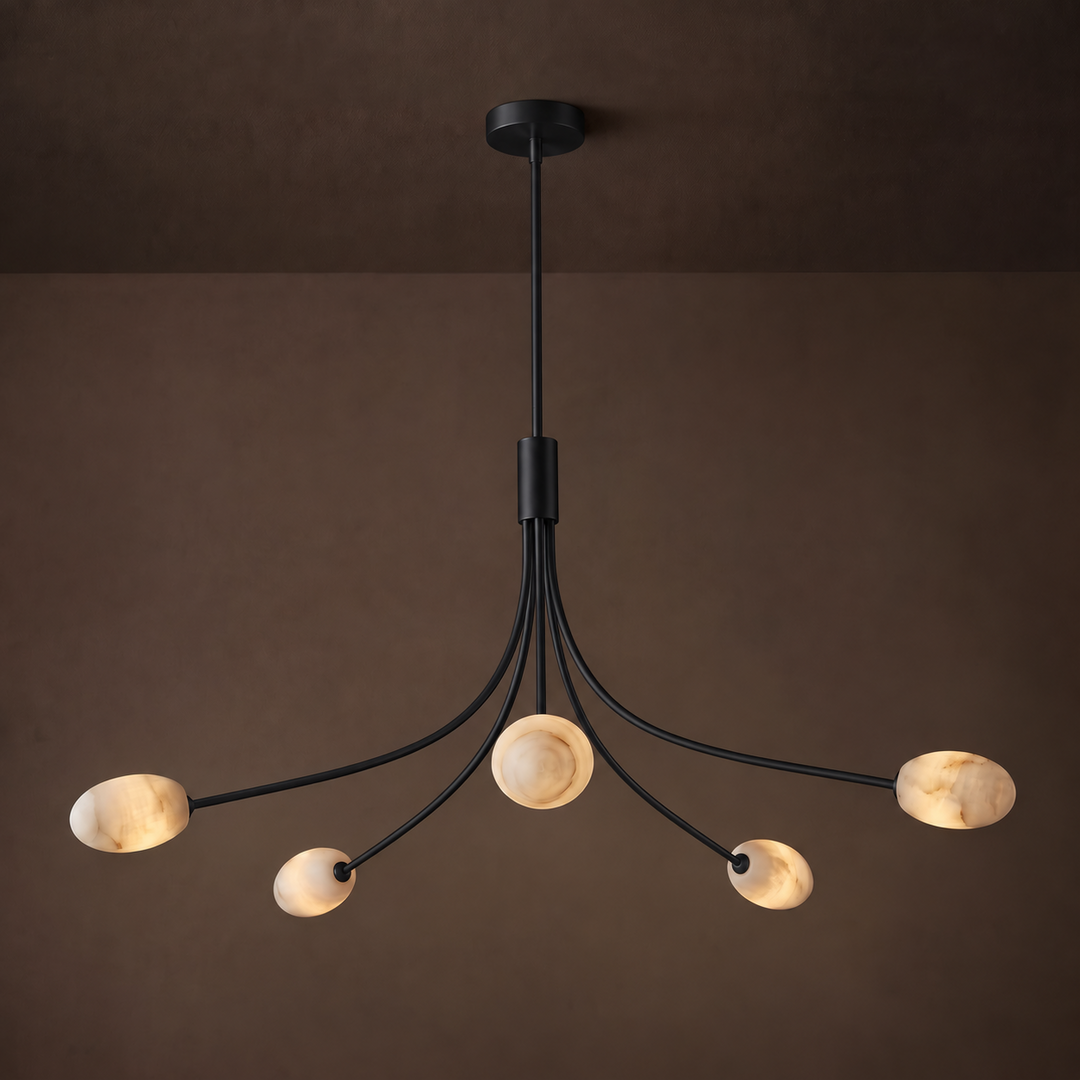 Dahlia Alabaster Chandelier
