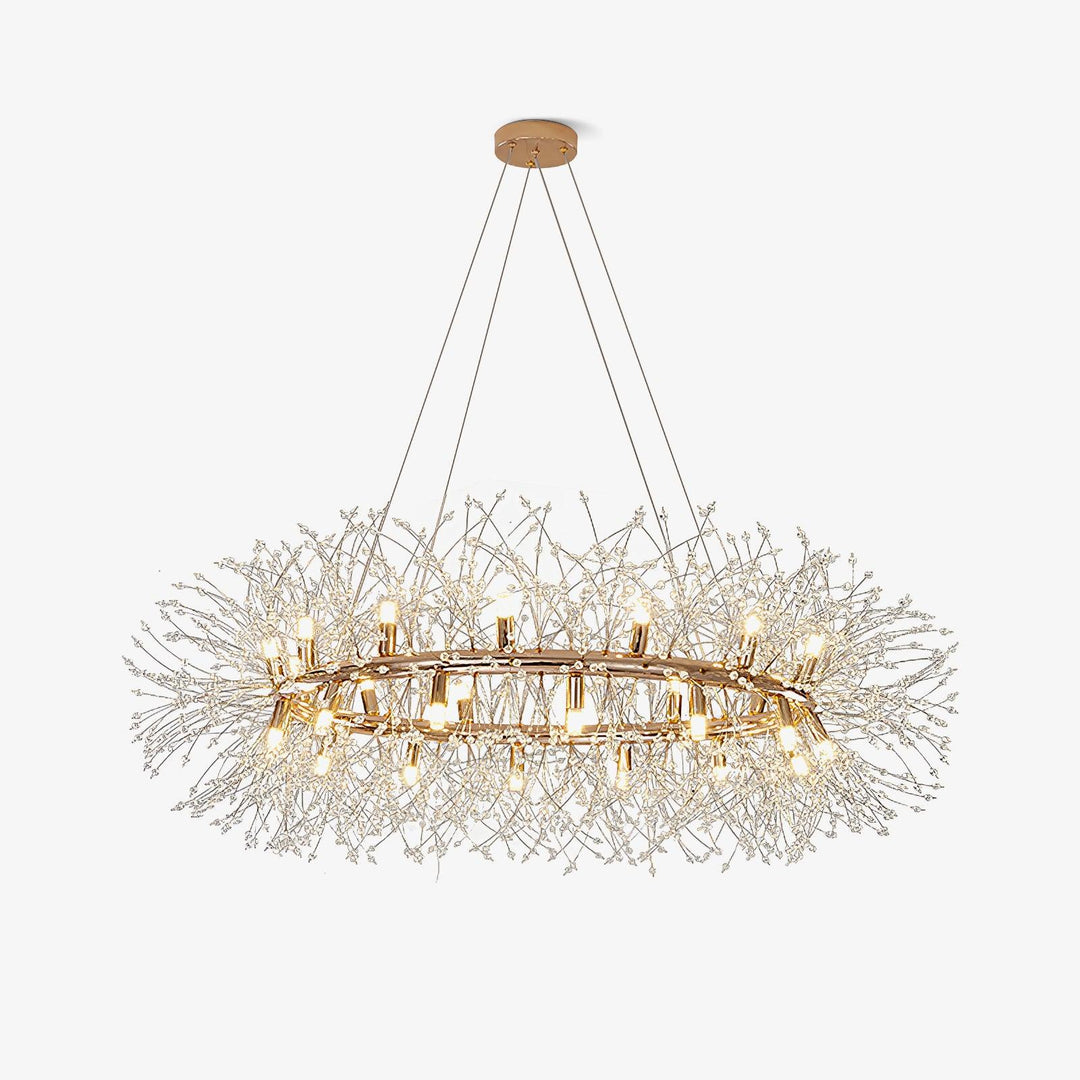 Dandelion Round Chandelier - Vakkerlight