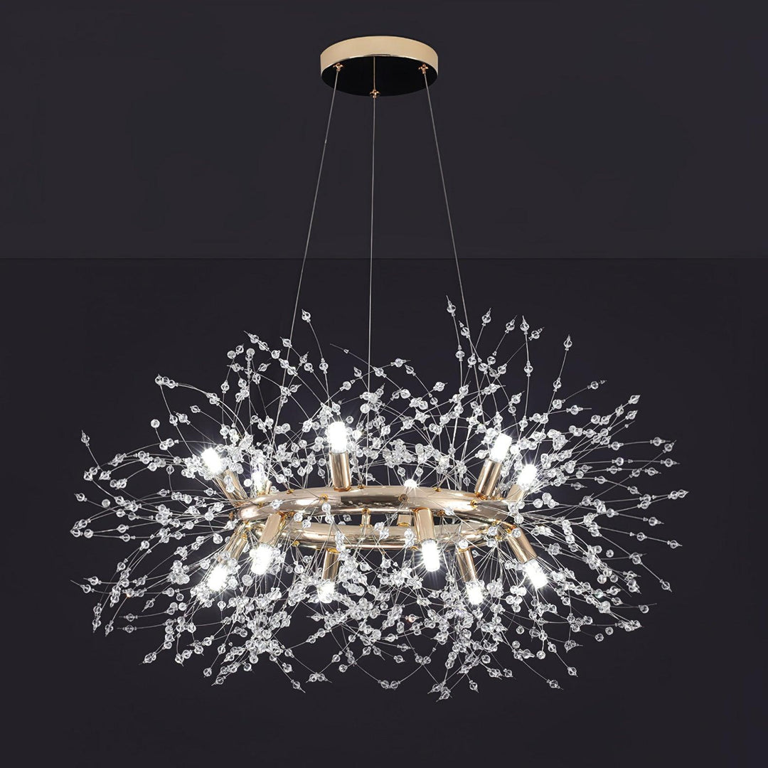 Dandelion Round Chandelier - Vakkerlight