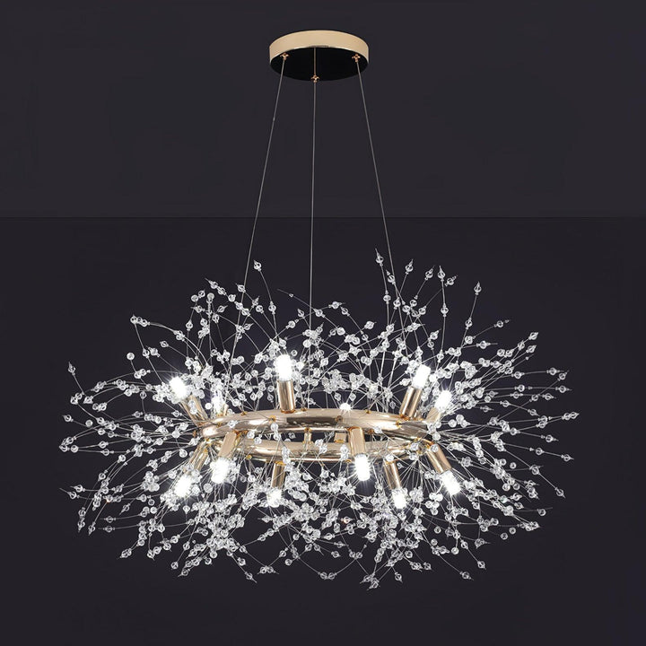 Dandelion Round Chandelier - Vakkerlight