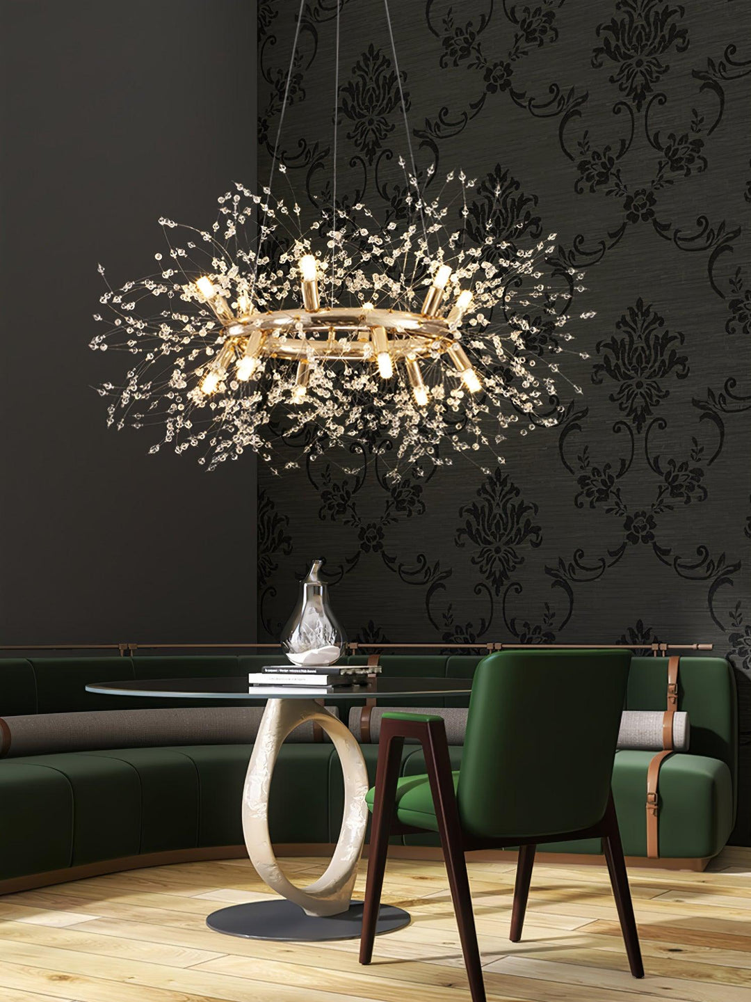 Dandelion Round Chandelier - Vakkerlight