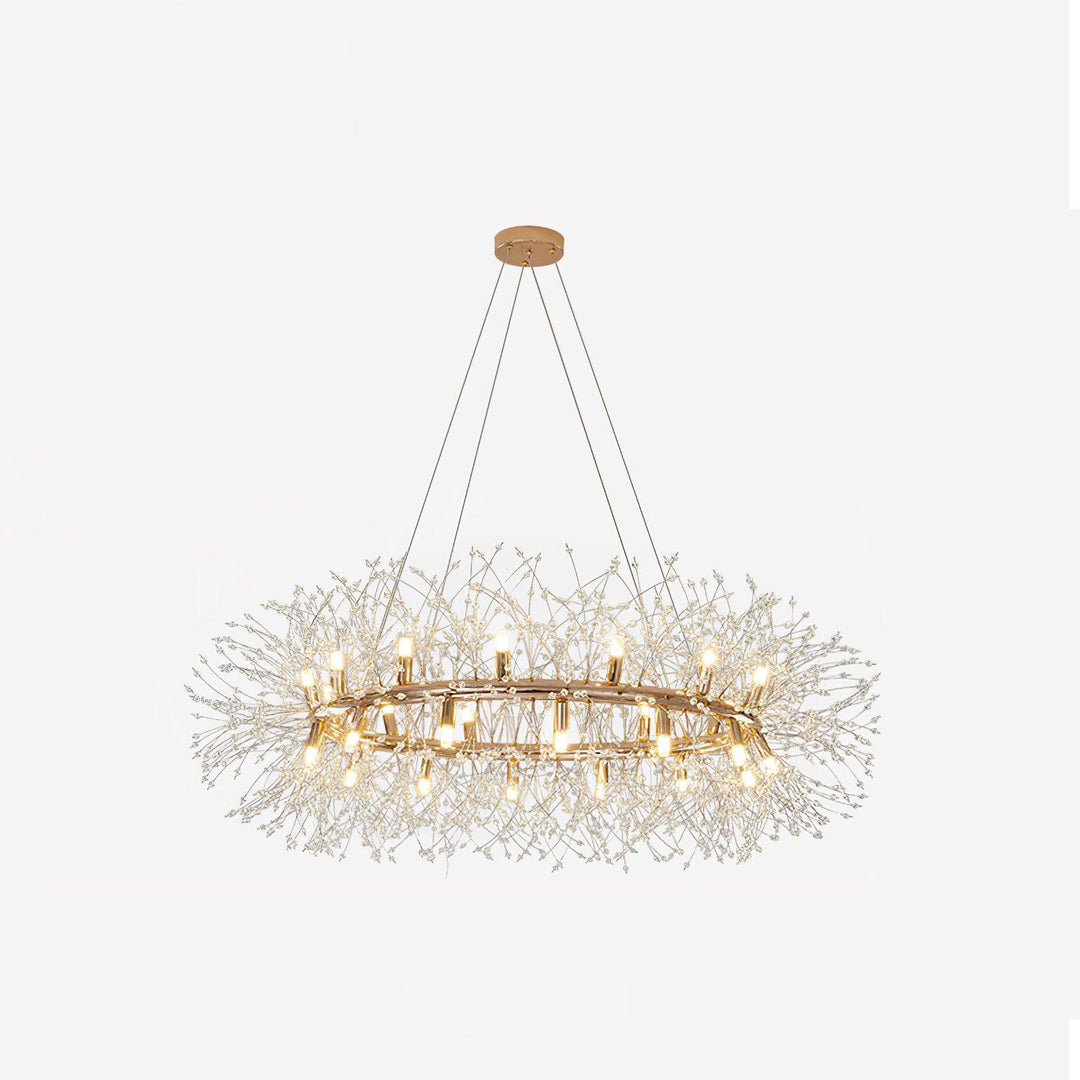 Dandelion Round Chandelier - Vakkerlight