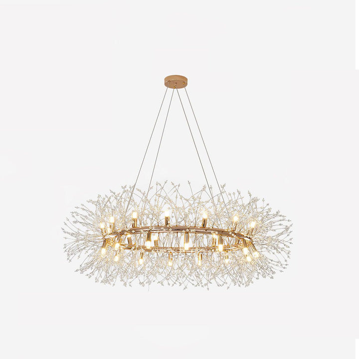 Dandelion Round Chandelier - Vakkerlight