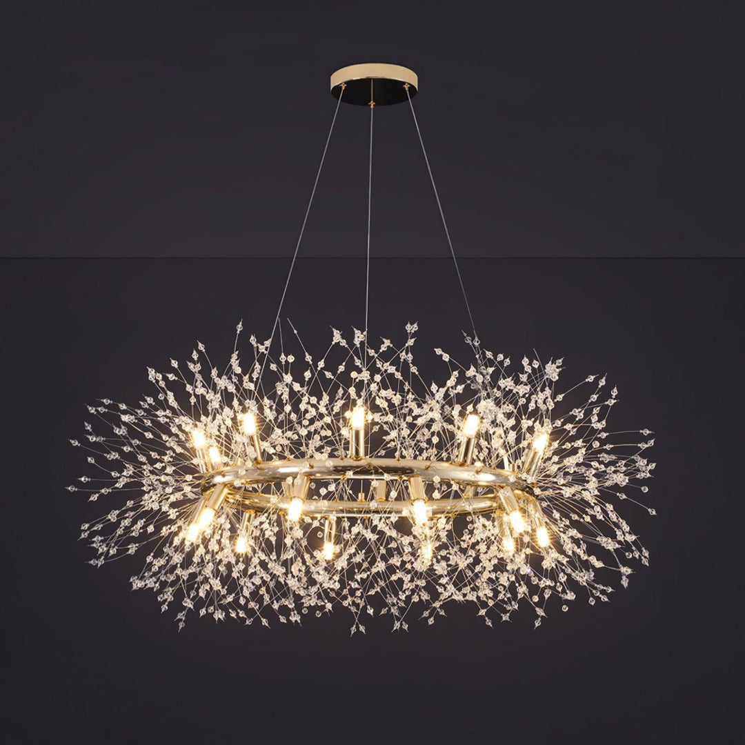 Dandelion Round Chandelier - Vakkerlight