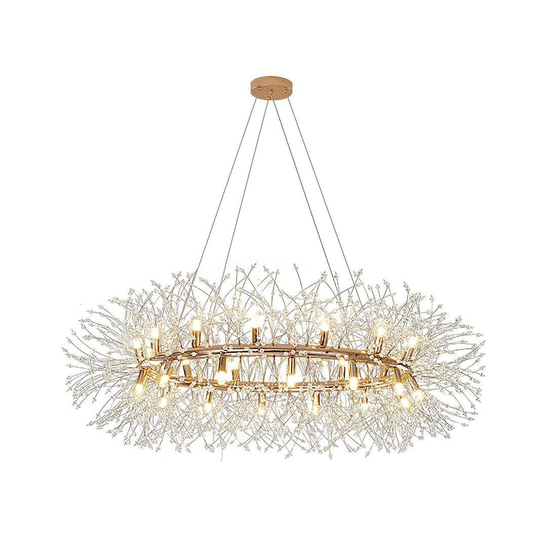 Dandelion Round Chandelier - Vakkerlight