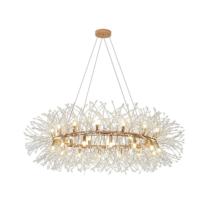 Dandelion Round Chandelier - Vakkerlight