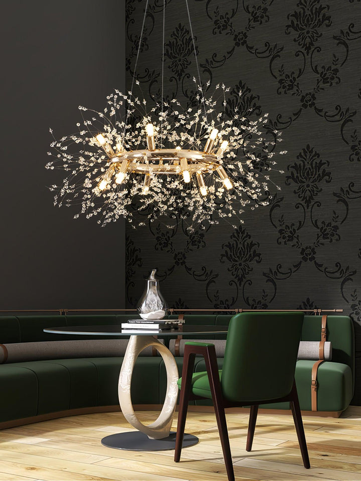 Dandelion Round Chandelier - Vakkerlight