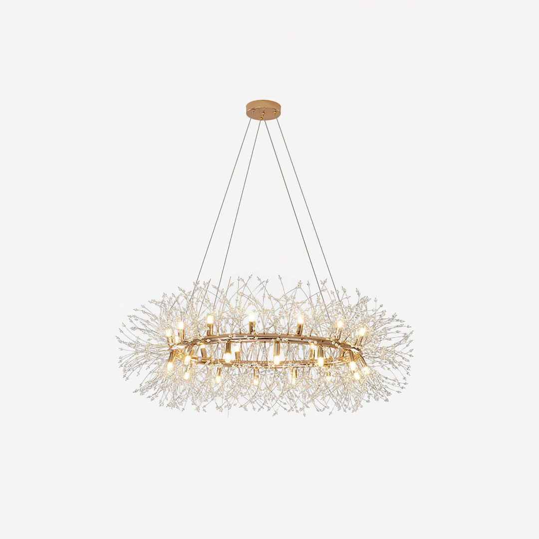 Dandelion Round Chandelier - Vakkerlight