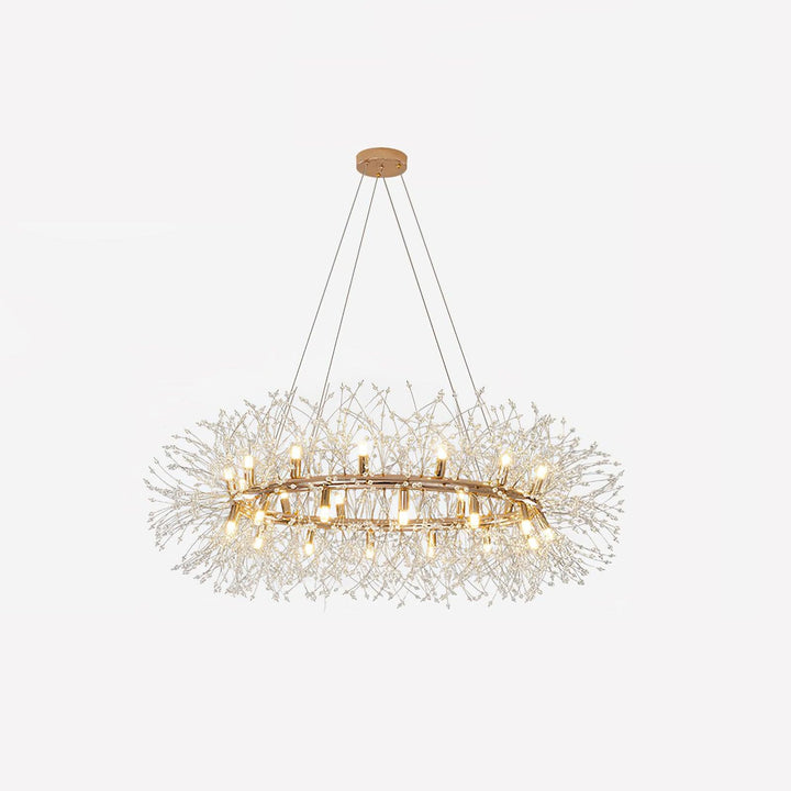 Dandelion Round Chandelier - Vakkerlight