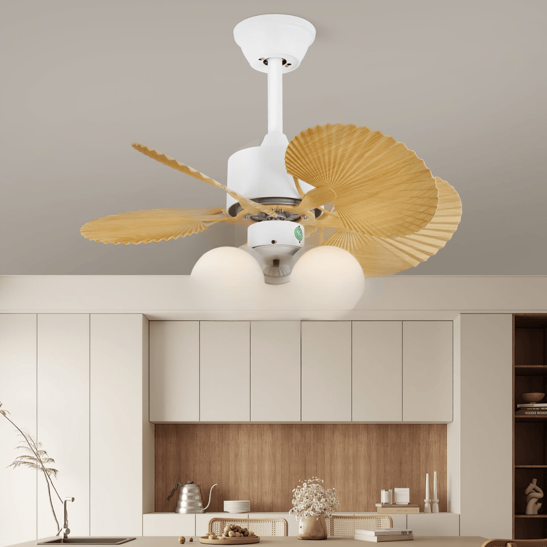Palmera Bloom Ceiling Fan Light - Vakkerlight