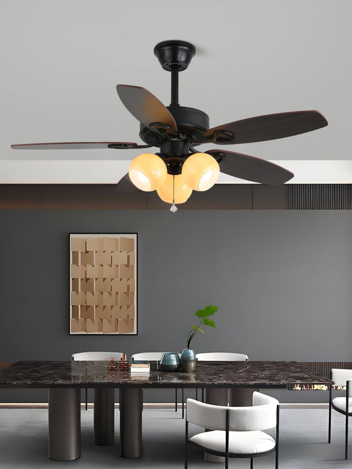 Calantha Bloom Ceiling Fan Light - Vakkerlight