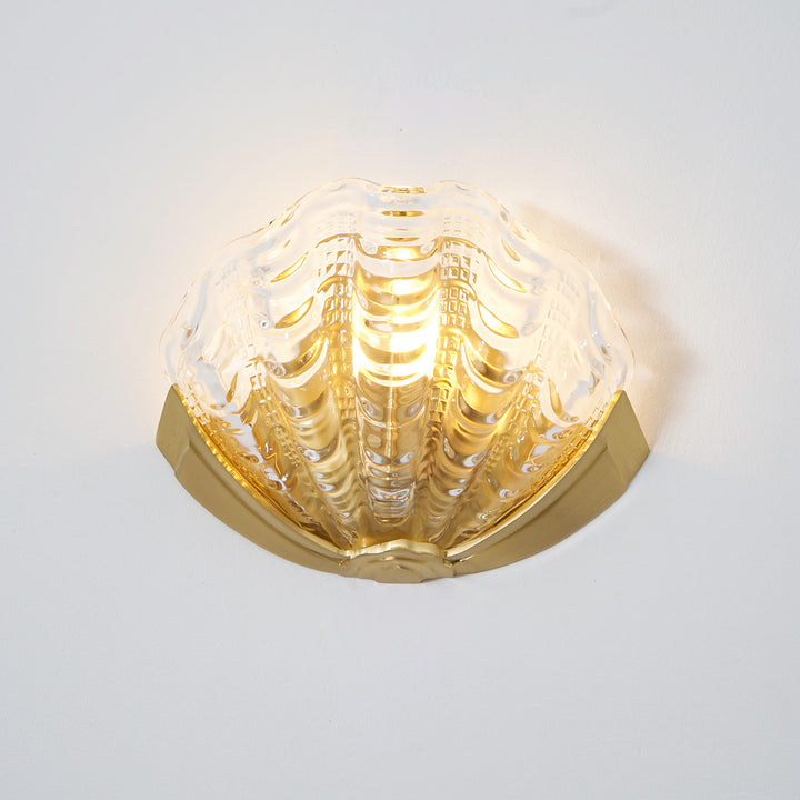 Art Deco Scallop Wall Light - Vakkerlight