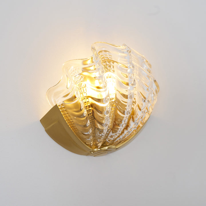 Art Deco Scallop Wall Light - Vakkerlight