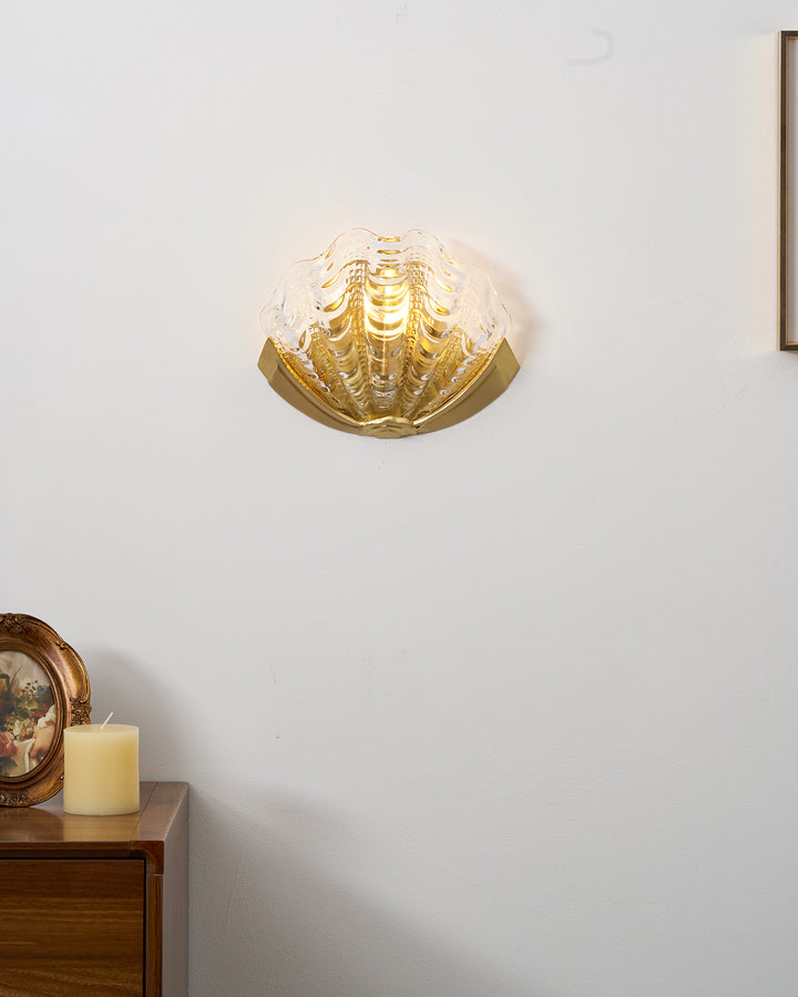 Art Deco Scallop Wall Light - Vakkerlight